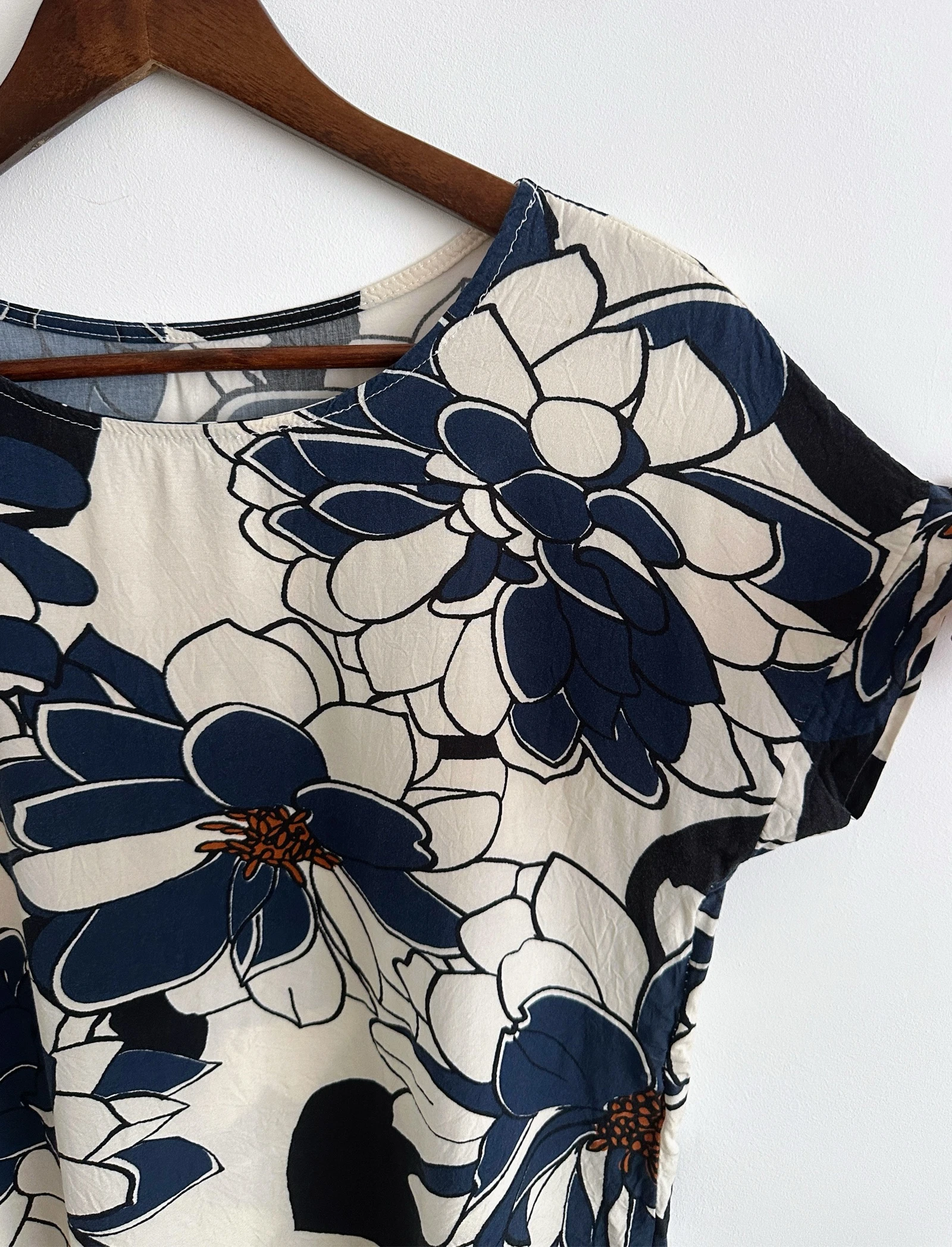 Blouse Fluide Imprimé Floral Maxi | Style Boho & Casual Chic taille M/L – photo 2